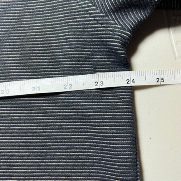 Callaway Cotton Striped Polo, Navy and White, L - Picture 8 of 9